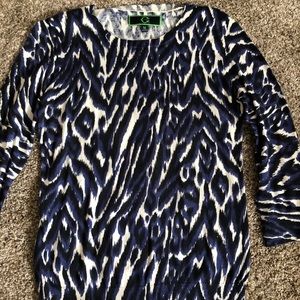 C Wonder animal print sweater